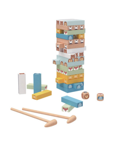 TOOKY TOY Gra Zręcznościowa Zwierzęta 82 el.