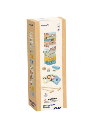 TOOKY TOY Gra Zręcznościowa Zwierzęta 82 el.