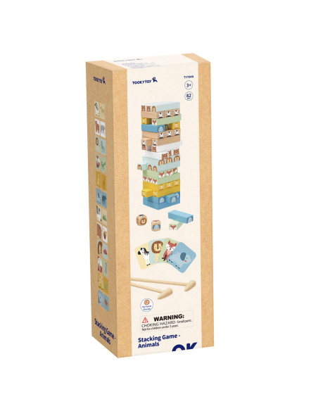 TOOKY TOY Gra Zręcznościowa Zwierzęta 82 el.