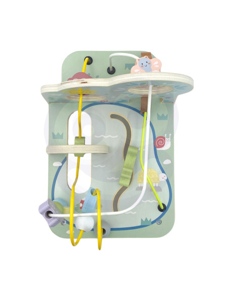 TOOKY TOY Drewniana Pętla Motoryczna Leśny Labirynt