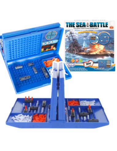 WOOPIE Gra Planszowa Statki WIELKA BITWA MORSKA 6+