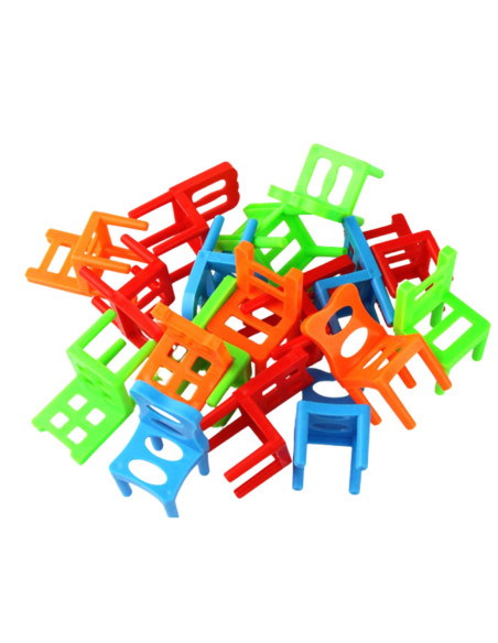 WOOPIE Gra Zręcznościowa BALANSUJĄCE KRZESŁA 3+