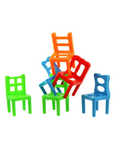 WOOPIE Gra Zręcznościowa BALANSUJĄCE KRZESŁA 3+