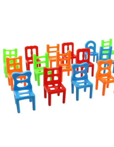 WOOPIE Gra Zręcznościowa BALANSUJĄCE KRZESŁA 3+