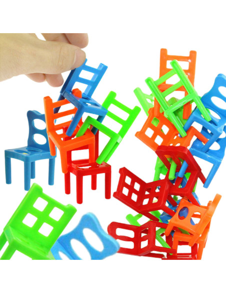 WOOPIE Gra Zręcznościowa BALANSUJĄCE KRZESŁA 3+