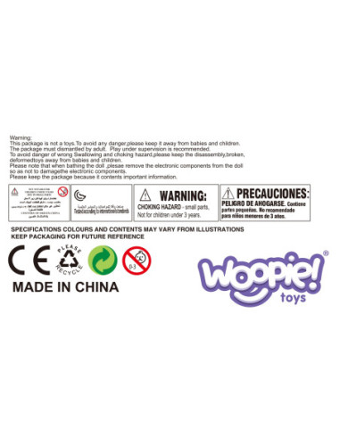 WOOPIE ROYAL Lalka Hiszpanka Eliana Interaktywna Baby Dolls