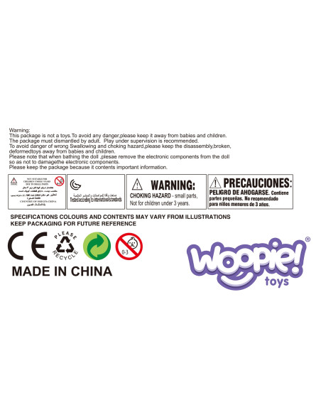 WOOPIE ROYAL Lalka Hiszpanka Marcia Interaktywna Baby Dolls