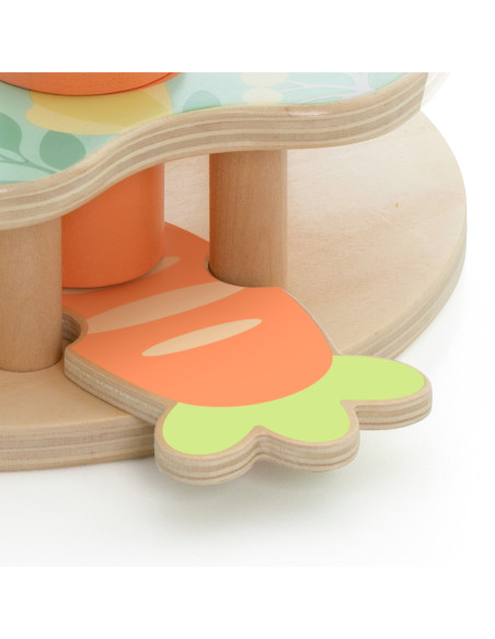 CLASSIC WORLD Drewniana Gra Wyskakujące Króliczki 12m+