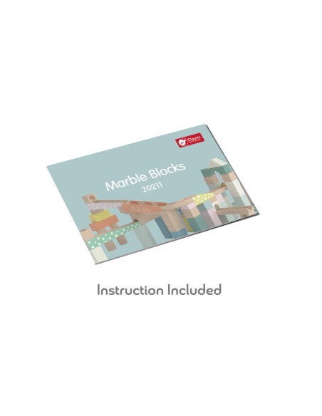 CLASSIC WORLD Drewniany Tor Marmurowy Dla kulek 3+