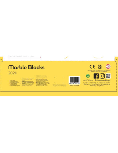 CLASSIC WORLD Drewniany Tor Marmurowy Dla kulek 3+