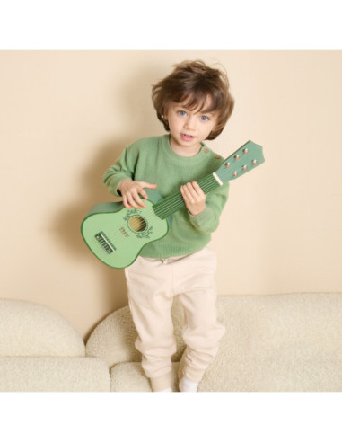 CLASSIC WORLD Drewniana Gitara Vintage dla Dzieci 3+