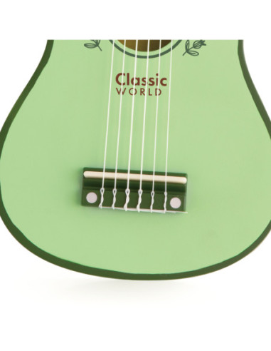 CLASSIC WORLD Drewniana Gitara Vintage dla Dzieci 3+