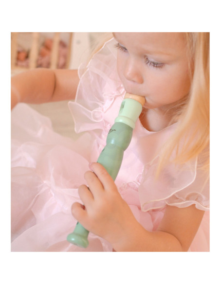 CLASSICLASSICLASSIC WORLD Drewniany Zestaw Vintage Instrumentów Muzycznych 18ms+