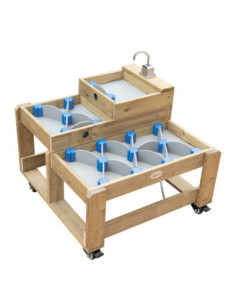CLASSIC WORLD EDU Drewniany Mobilny Stół Wodny