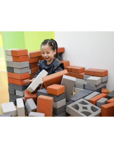 CLASSIC WORLD EDU Cegiełki EVA Miękkie do Budowania