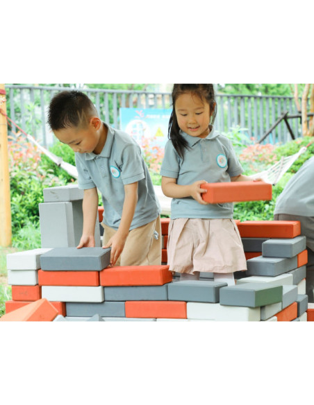 CLASSIC WORLD EDU Cegiełki EVA Miękkie do Budowania