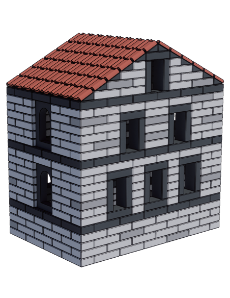 CLASSIC WORLD EDU Cegiełki EVA Miękkie do Budowania