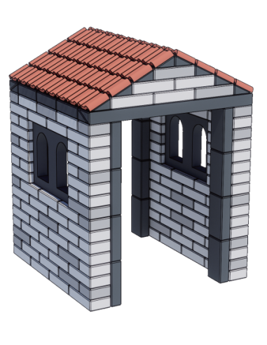 CLASSIC WORLD EDU Cegiełki EVA Miękkie do Budowania