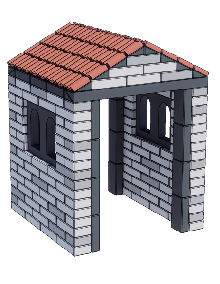 CLASSIC WORLD EDU Cegiełki EVA Miękkie do Budowania