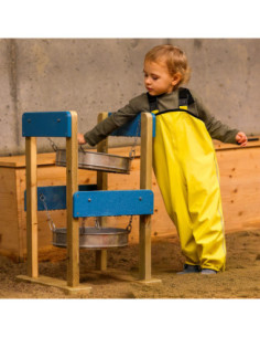 CLASSIC WORLD EDU Plac Zabaw Zabawka do Piasku Podwójne Sitko 2