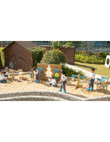 CLASSIC WORLD EDU Plac Zabaw Zabawka do Piasku Podwójne Sitko