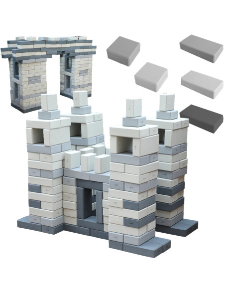 CLASSIC WORLD EDU Cegiełki EVA Miękkie do Budowania