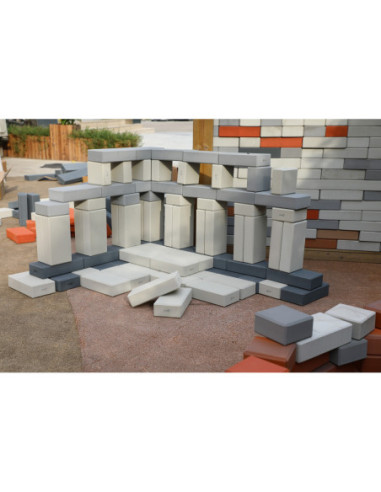 CLASSIC WORLD EDU Cegiełki EVA Miękkie do Budowania