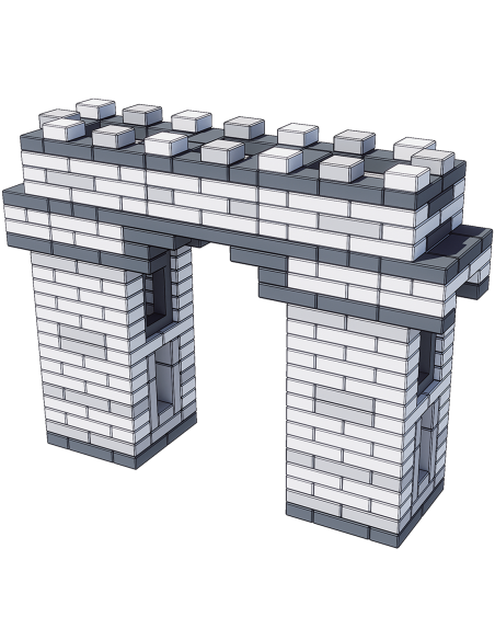 CLASSIC WORLD EDU Cegiełki EVA Miękkie do Budowania
