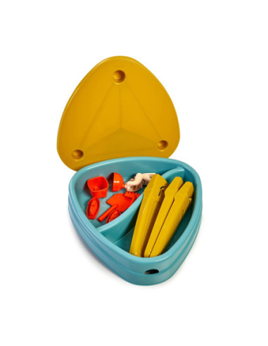 FEBER Stolik Wodny z Przykrywą CASUAL 4w1 Piaskownica Biurko Stolik Piknikowy Akc.