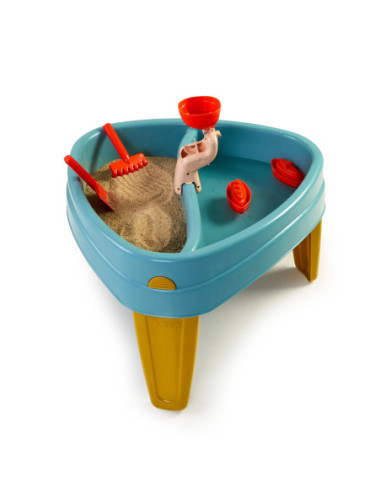 FEBER Stolik Wodny z Przykrywą CASUAL 4w1 Piaskownica Biurko Stolik Piknikowy Akc.