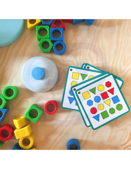 WOOPIE Układanka Montessori Dinozaur Gra Zręcznościowa Dopasuj Kształty