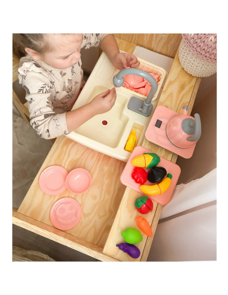 WOOPIE Zlewozmywak 2w1 Kuchnia Kran z Wodą