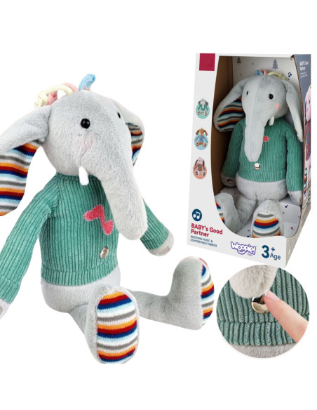 WOOPIE BABY Interaktywny Słonik Przytulanka
