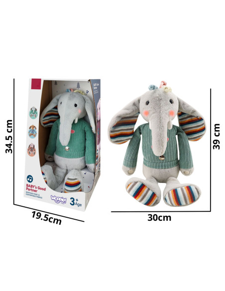 WOOPIE BABY Interaktywny Słonik Przytulanka