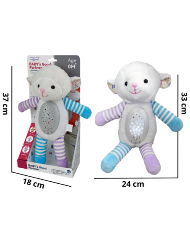 WOOPIE BABY Interaktywna Owieczka Przytulanka 2w1 Projektor