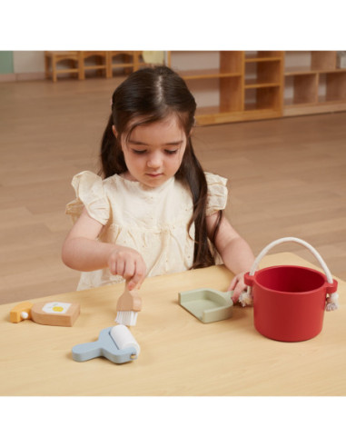 Viga Drewniany Zestaw "Mały Sprzątacz" PolarB