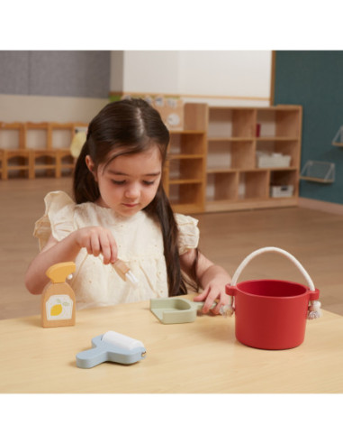 Viga Drewniany Zestaw "Mały Sprzątacz" PolarB