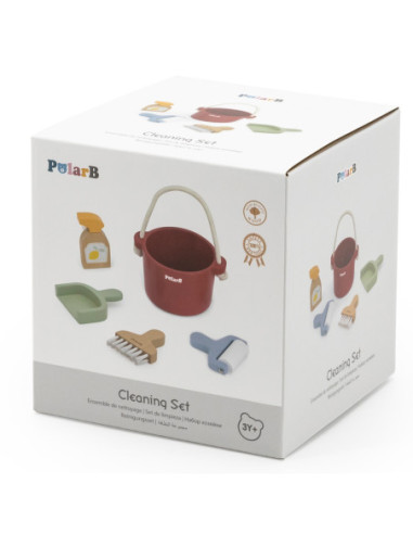 Viga Drewniany Zestaw "Mały Sprzątacz" PolarB