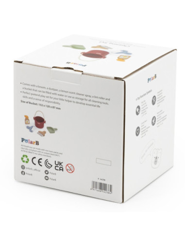 Viga Drewniany Zestaw "Mały Sprzątacz" PolarB