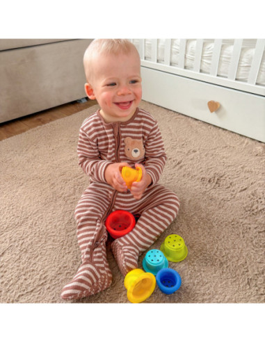 TOOKY TOY Box Pudełko XXL Montessori Edukacyjne 7w1 Sensoryczne 13-15 Mies