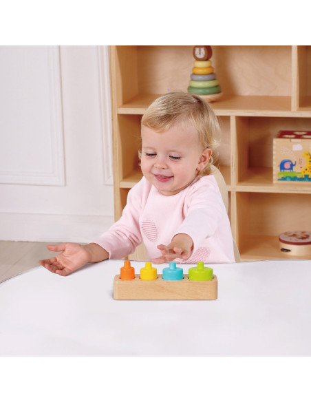 TOOKY TOY Box Pudełko XXL Montessori Edukacyjne 7w1 Sensoryczne 13-15 Mies