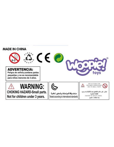 WOOPIE ROYAL Lalka Bobas w Ubranku Reniferek + Akcesoria 28cm