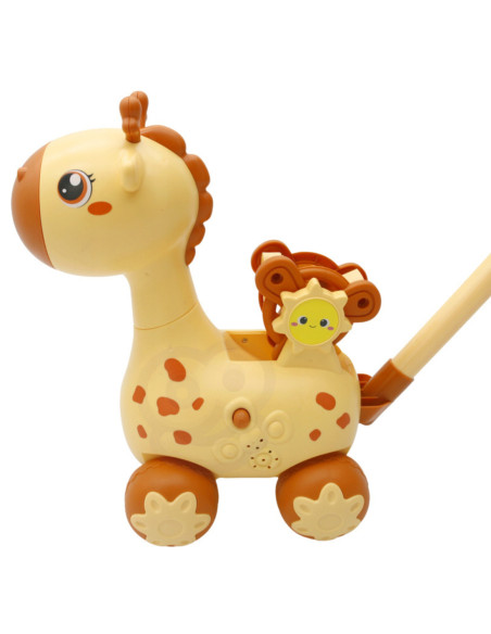 WOOPIE Pchacz Jelonek 2w1 Maszyna do Robienia Baniek Mydlanych dla Dzieci