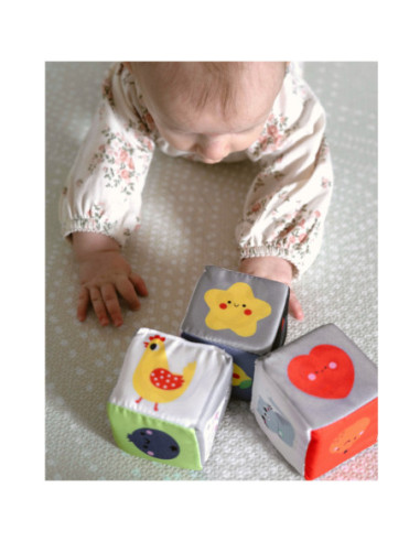 TOOKY TOY Box Pudełko XXL Montessori Edukacyjne 6w1 Sensoryczne 3-4 Mies