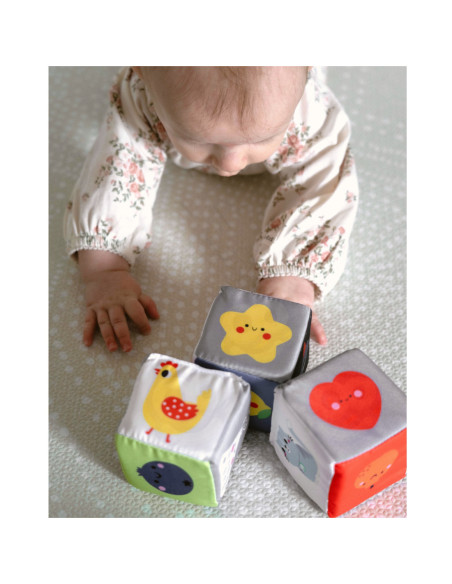 TOOKY TOY Box Pudełko XXL Montessori Edukacyjne 6w1 Sensoryczne 3-4 Mies