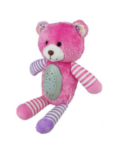 WOOPIE BABY Przytulanka Usypiacz Projektor 2w1 Różowy Miś - 10 Kołysanek 2