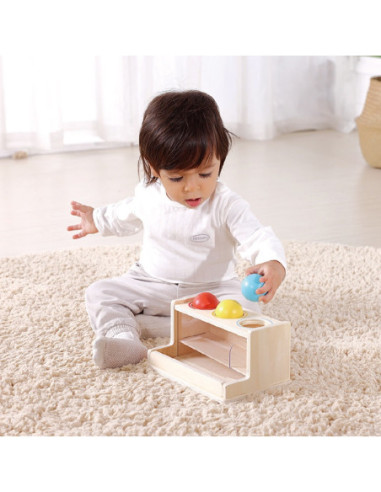 TOOKY TOY Box Pudełko XXL Montessori Edukacyjne 5w1 Sensoryczne 11-12 Mies