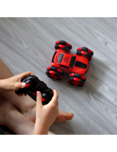 WOOPIE Zdalnie Sterowane Auto RC Akrobata Rotacja 360 z Pilotem 2