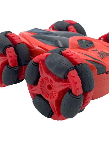 WOOPIE Zdalnie Sterowane Auto RC Akrobata Rotacja 360 z Pilotem 2