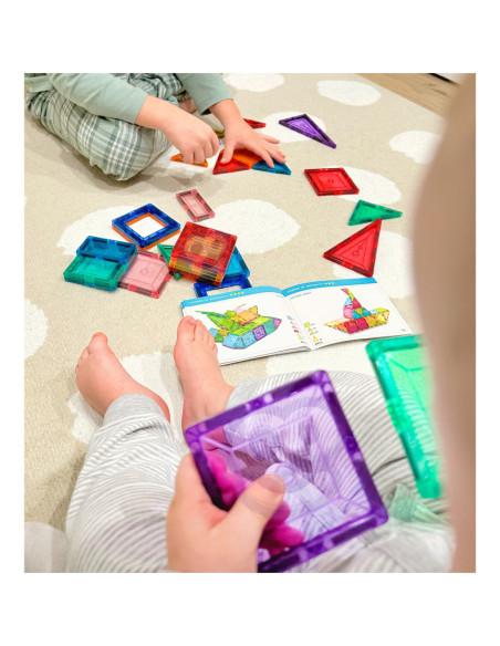 WOOPIE Magnetyczne Klocki Konstrukcyjne Montessori 3D